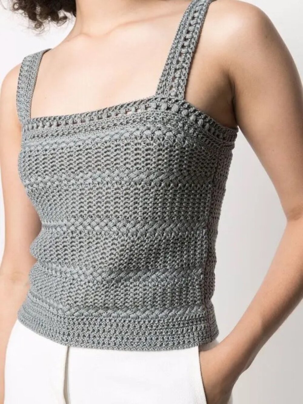 NWT Vince Crochet Camisole Sz XL